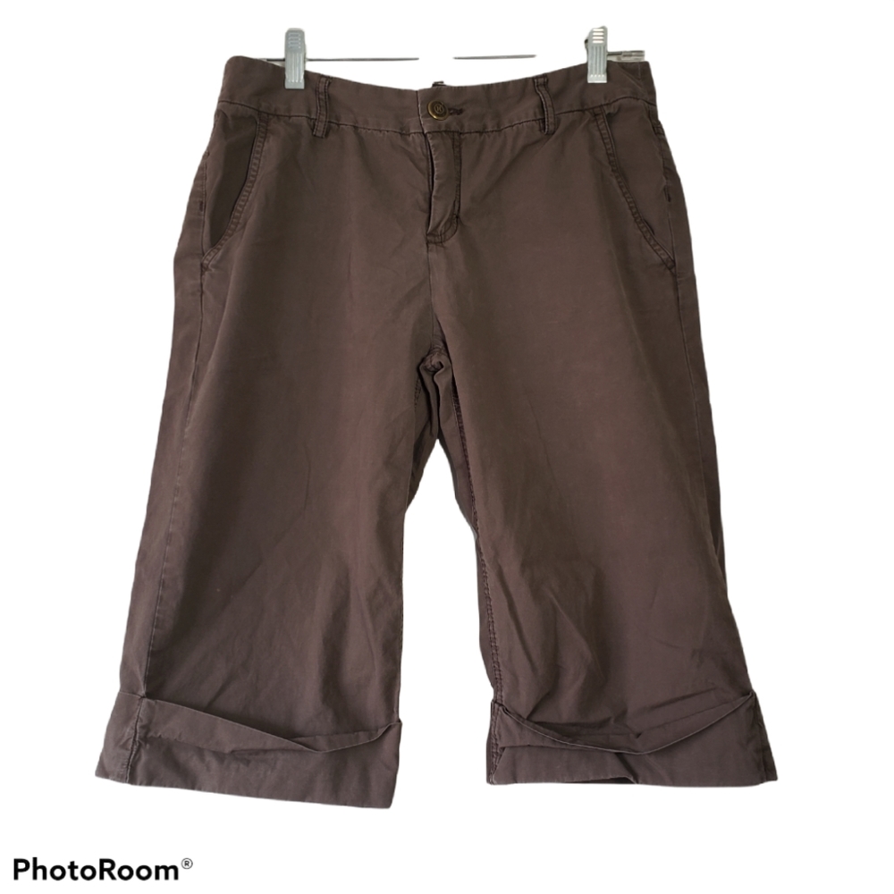 Dark Olive Hurley Capris